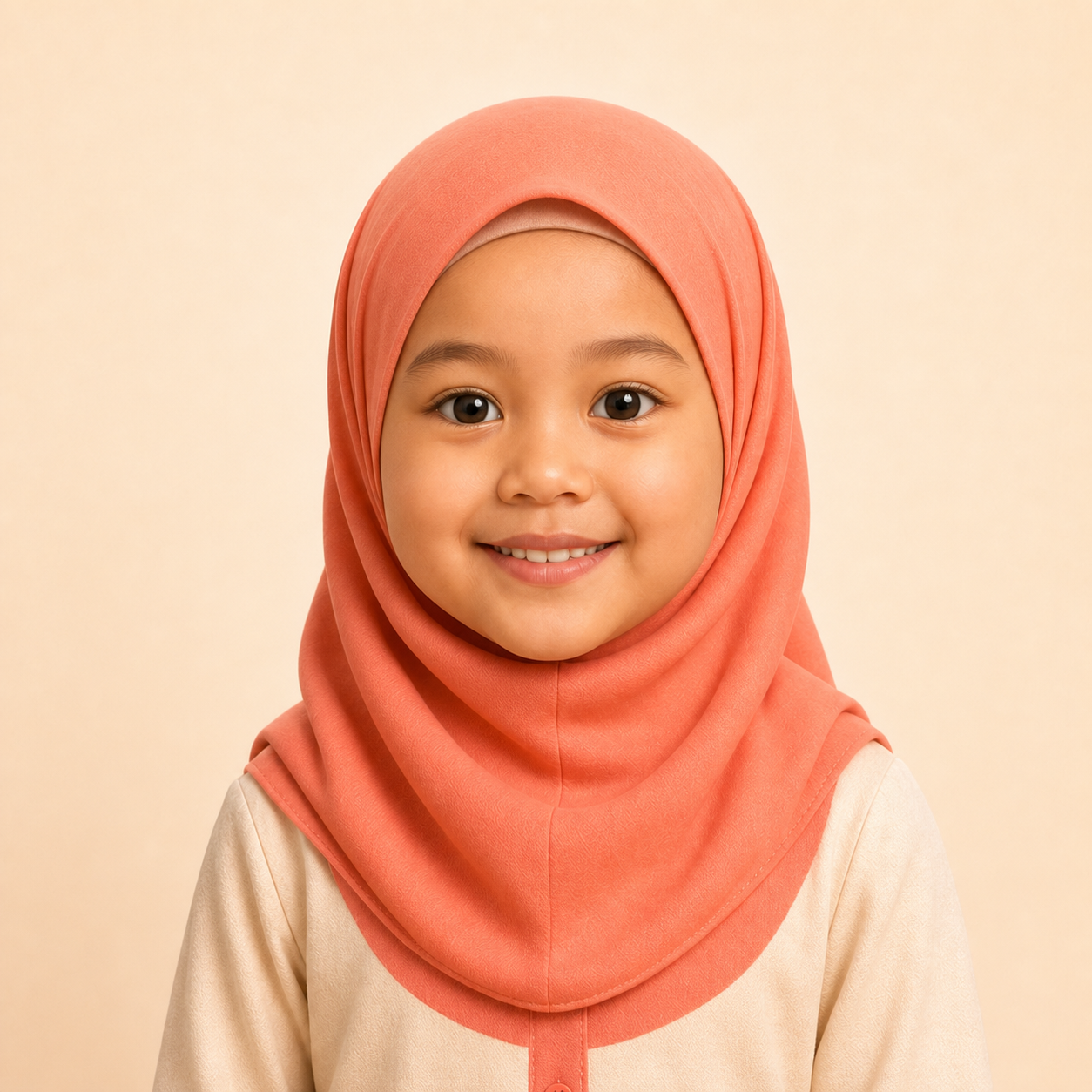 Aisyah, murid perempuan bertudung